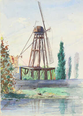 Ефимов Николай Ефимович. Лот из 14 листов с бытом татар и видами Астрахани 